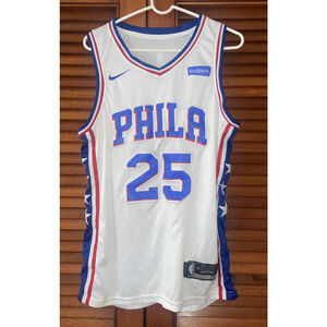 Ben Simmons #25 Philadelphia 76ers Nike Connect Swingman NBA Jersey Size 48